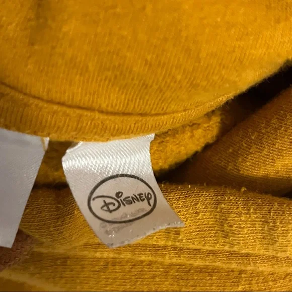 H&M x Disney Yellow Mickey Hoodie, Medium - Picture 6 of 8